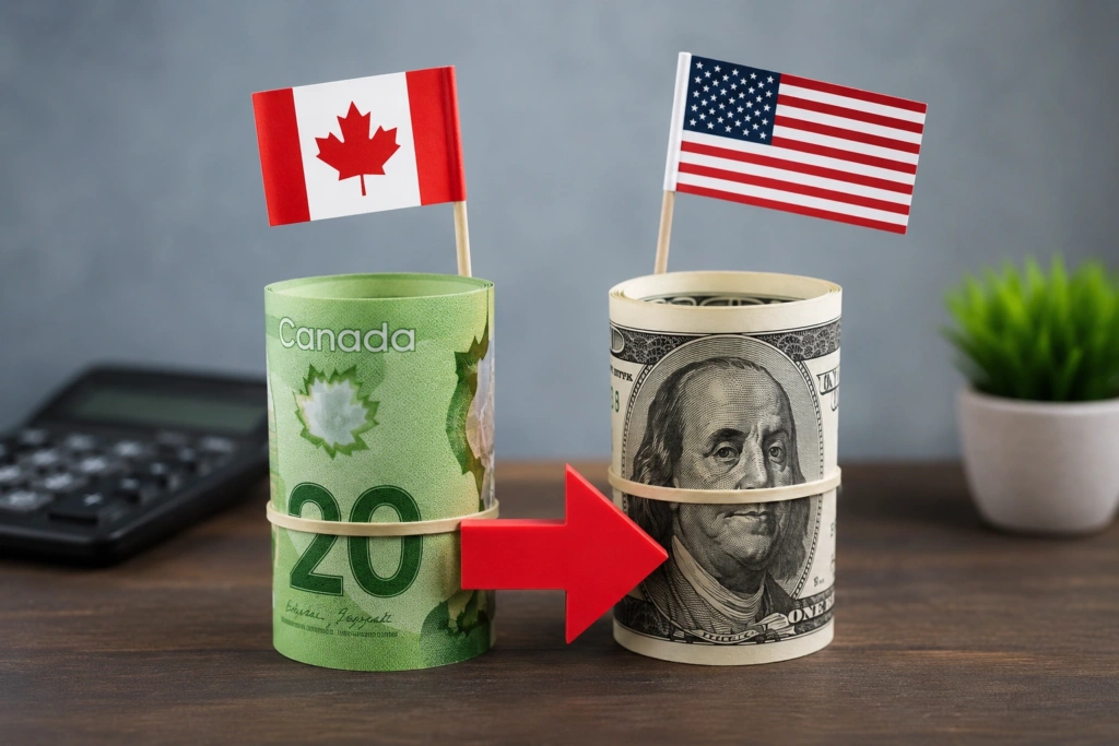 CAD to USD