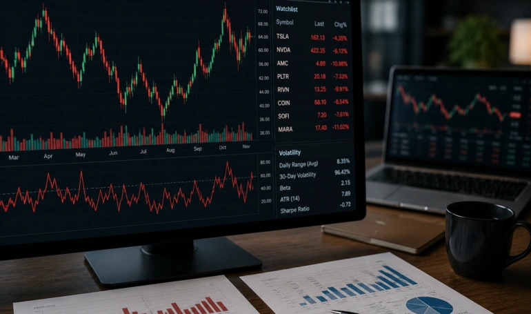 Most Volatile Stocks