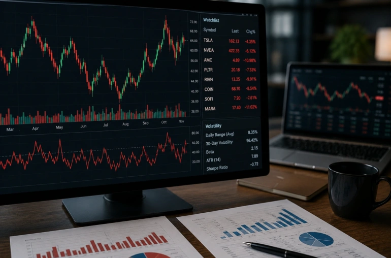 Most Volatile Stocks