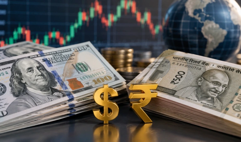 usd in inr forecast