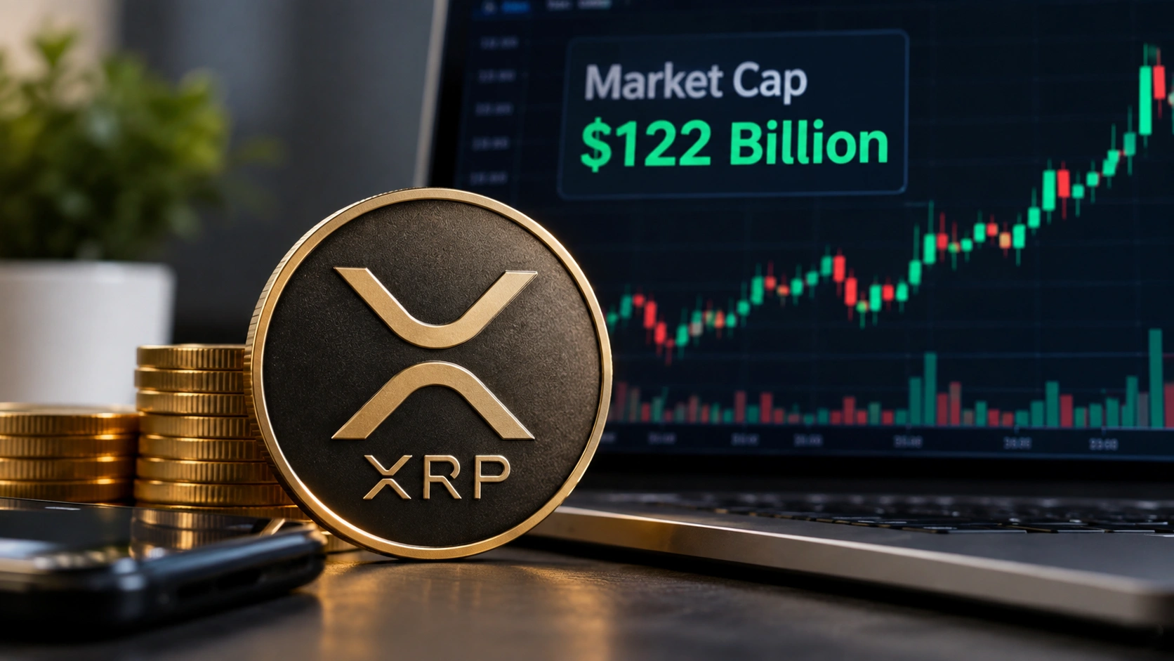 XRP $122 Billion Market Cap