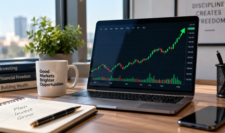 why market is up today