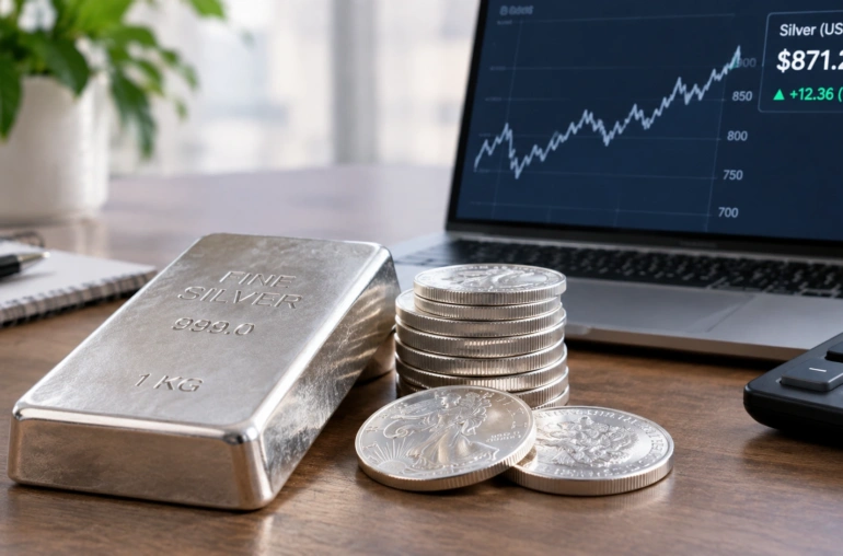 silver rate today per kg