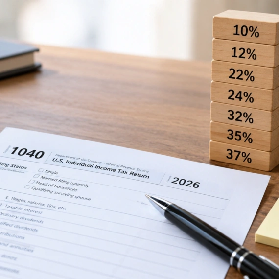 2026 Federal Tax Brackets: Rates and Income Limits