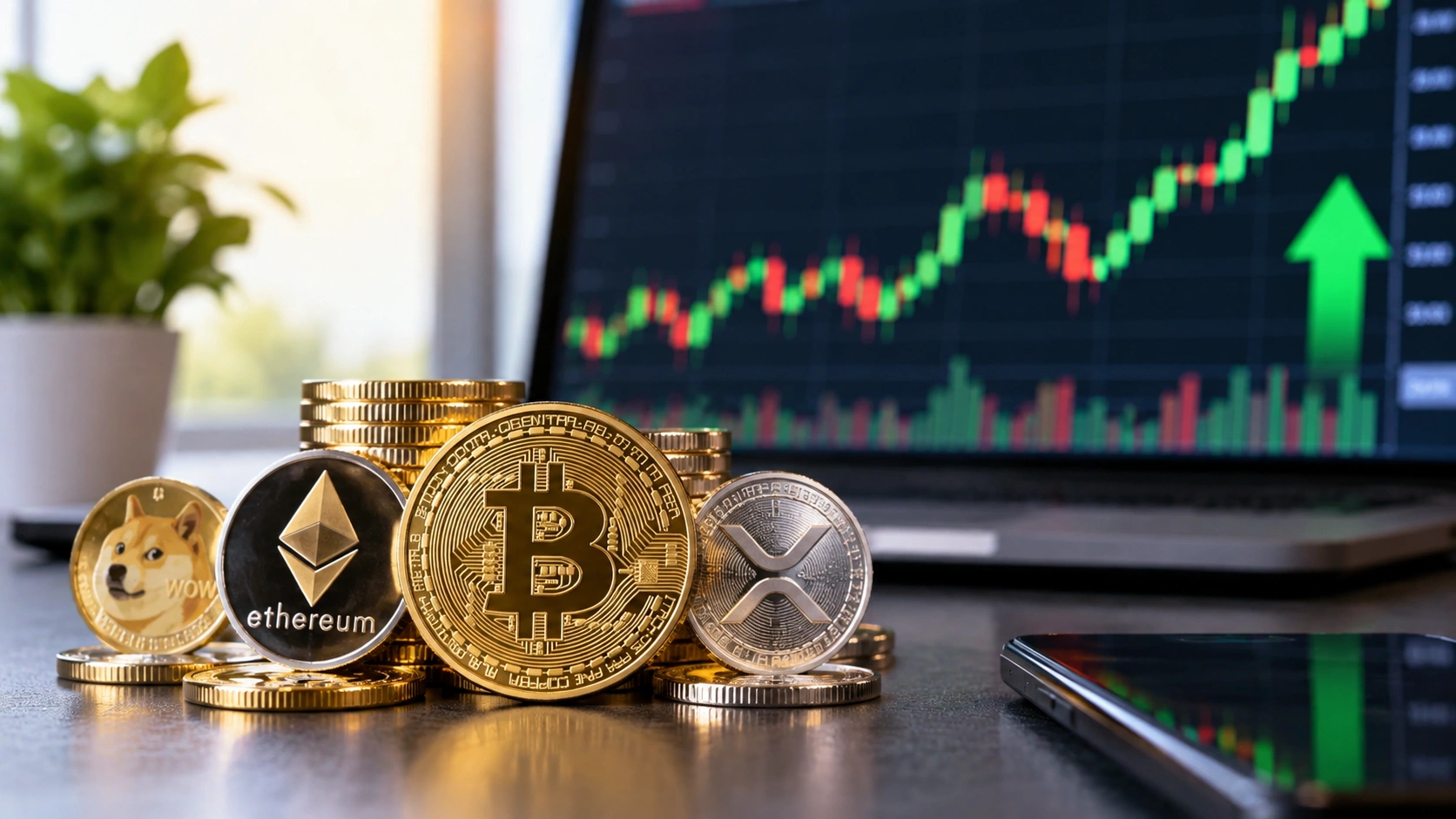 why is crypto up today