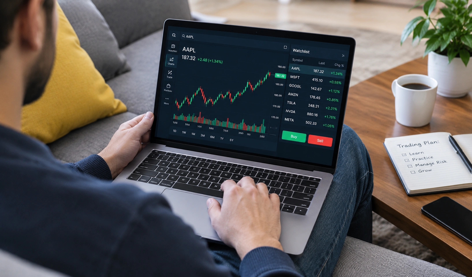 online stock trading