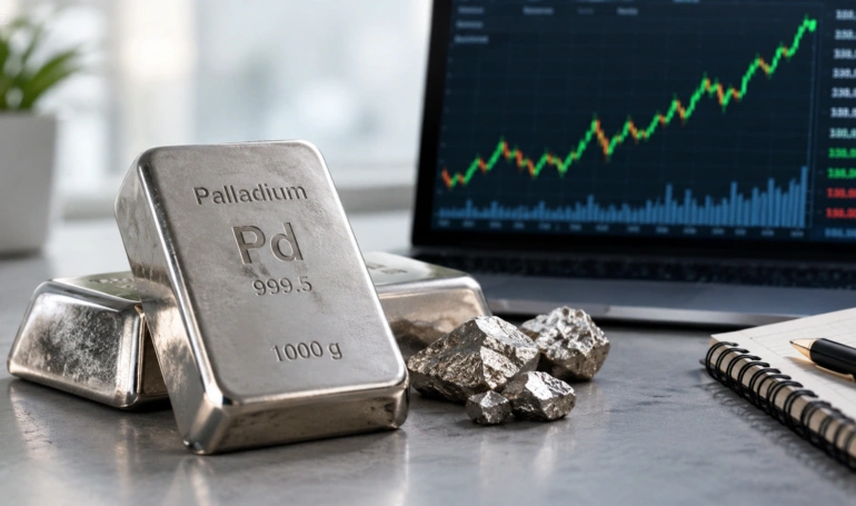 palladium price today
